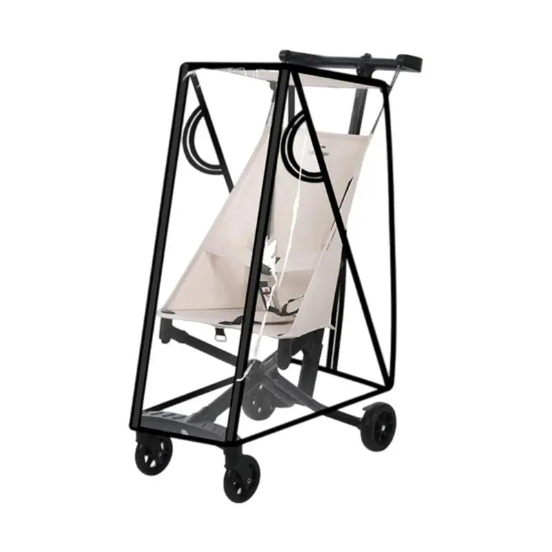 Breathable Stroller Rain Cover | Clear Panel, Windproof Baby