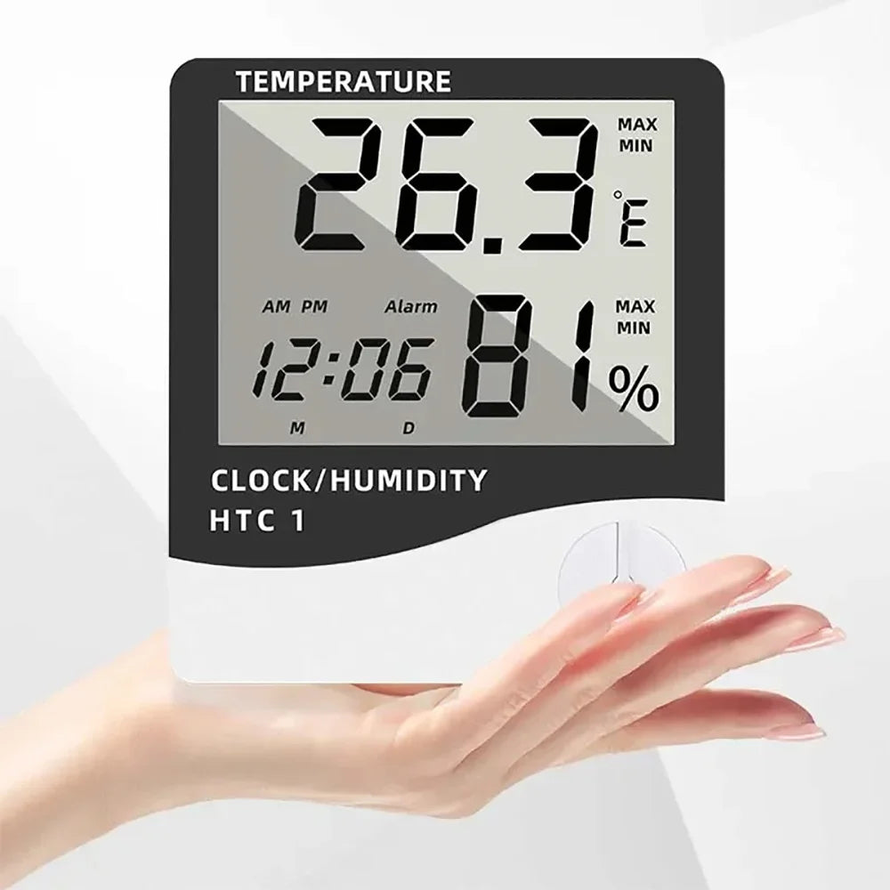 Digital LCD Hygrometer Thermometer HTC-1 HTC-2 Indoor Outdoor