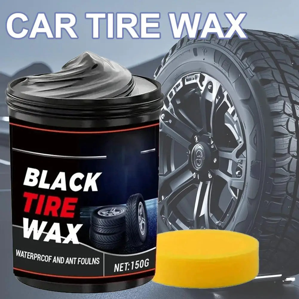 Professional Automotive Tire Gloss Wax, UV Protection And Waterproof Coating, Reducing Black Finish And Preventing Cracking Peaceful Pleasures Health and Wellness