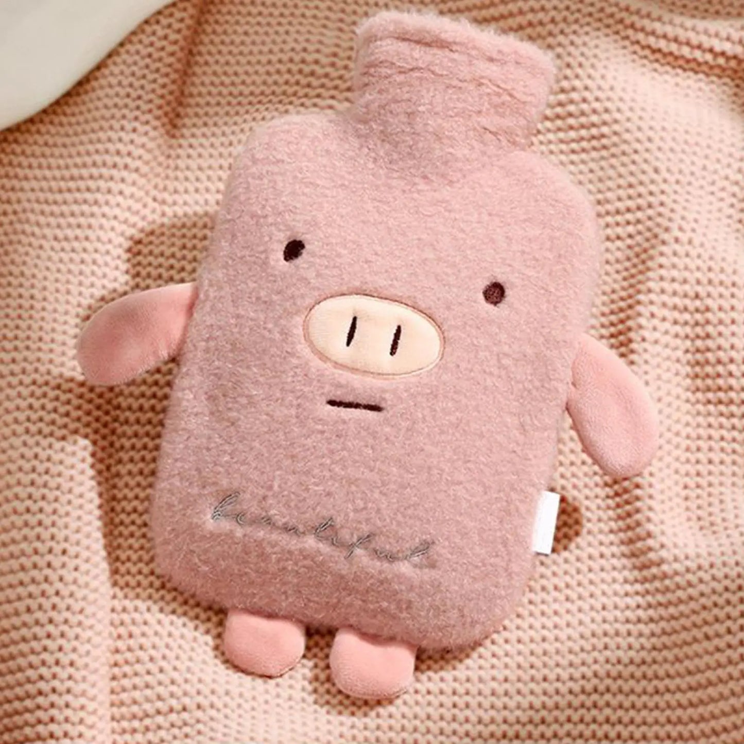 1L Cartoon Hot Water Bottle – Neck, Back & Hand Warmer