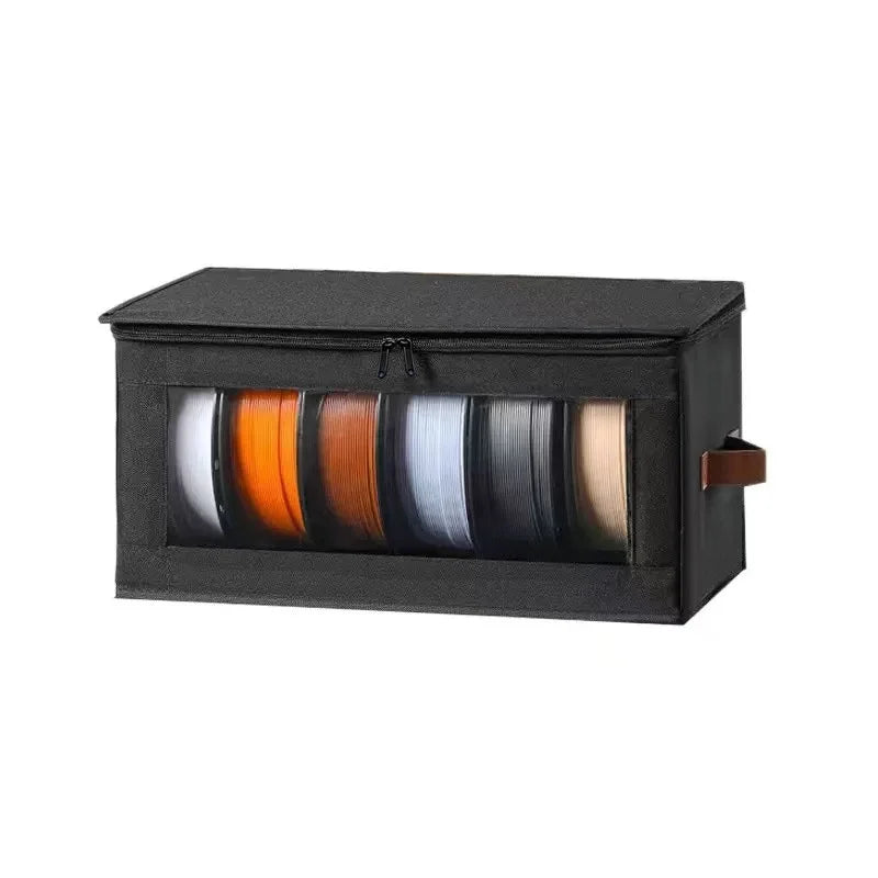 3D Printer Filament Storage Bag with Cover & Holder Rack