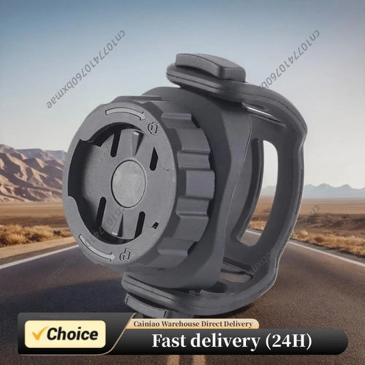 Bicycle Computer Mount Multifunctional MTB Road Bike Stopwatch Bracket 360° Rotation for Garmin Varia Radar Taillight Bracket Peaceful Pleasures Health and Wellness