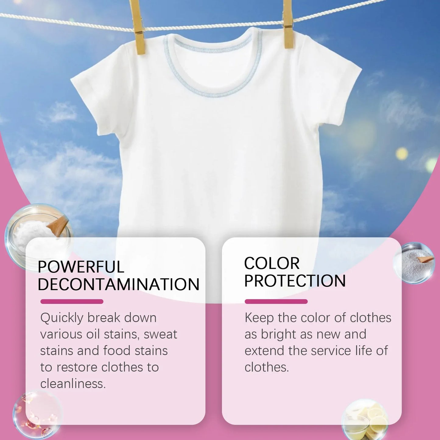 Bio Enzyme Cleaning Tablets – Stain Remover & Colour Protector