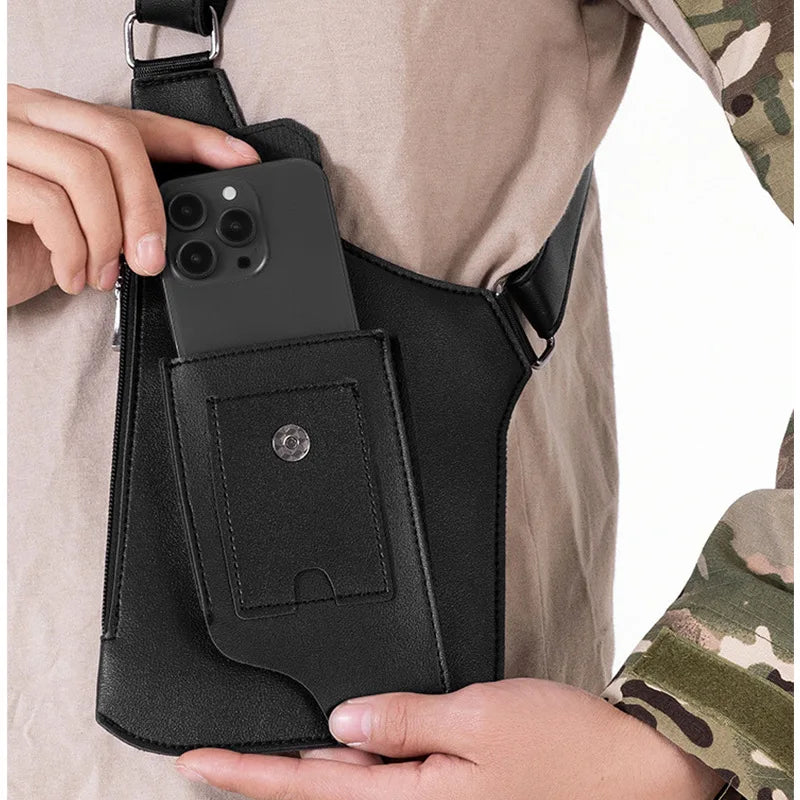 Men's Retro Underarm Satchel | Outdoor Crossbody Shoulder Bag