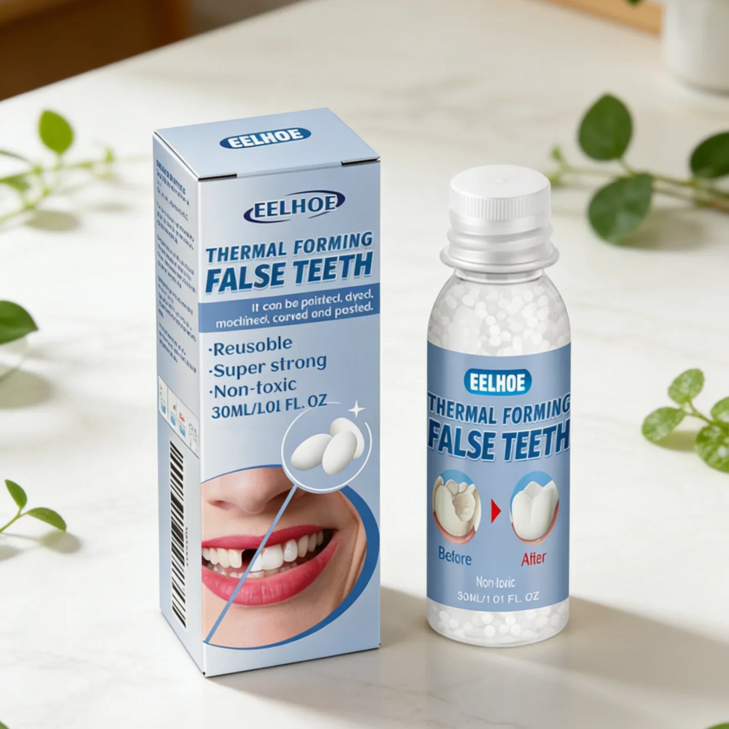 EELHOE Thermal Forming Temporary Tooth Repair Denture Beads