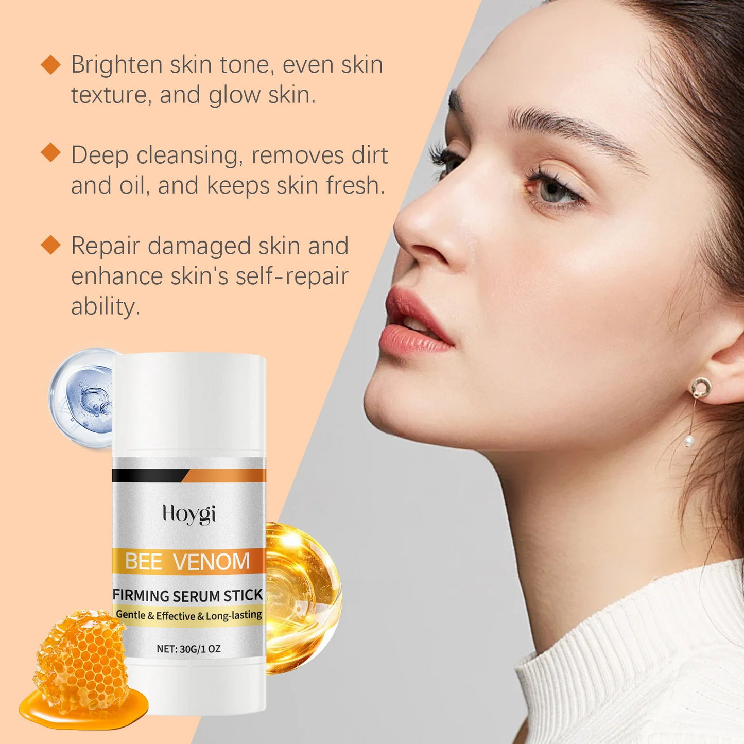 Bee Venom Firming Serum Stick – Anti-Aging & Brightening