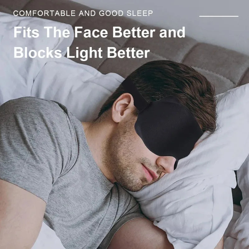 3D Sleep Eye Mask – Light Blocking, Breathable, Non-Pressing Sleep Eye Mask Peaceful Pleasures Health and Wellness