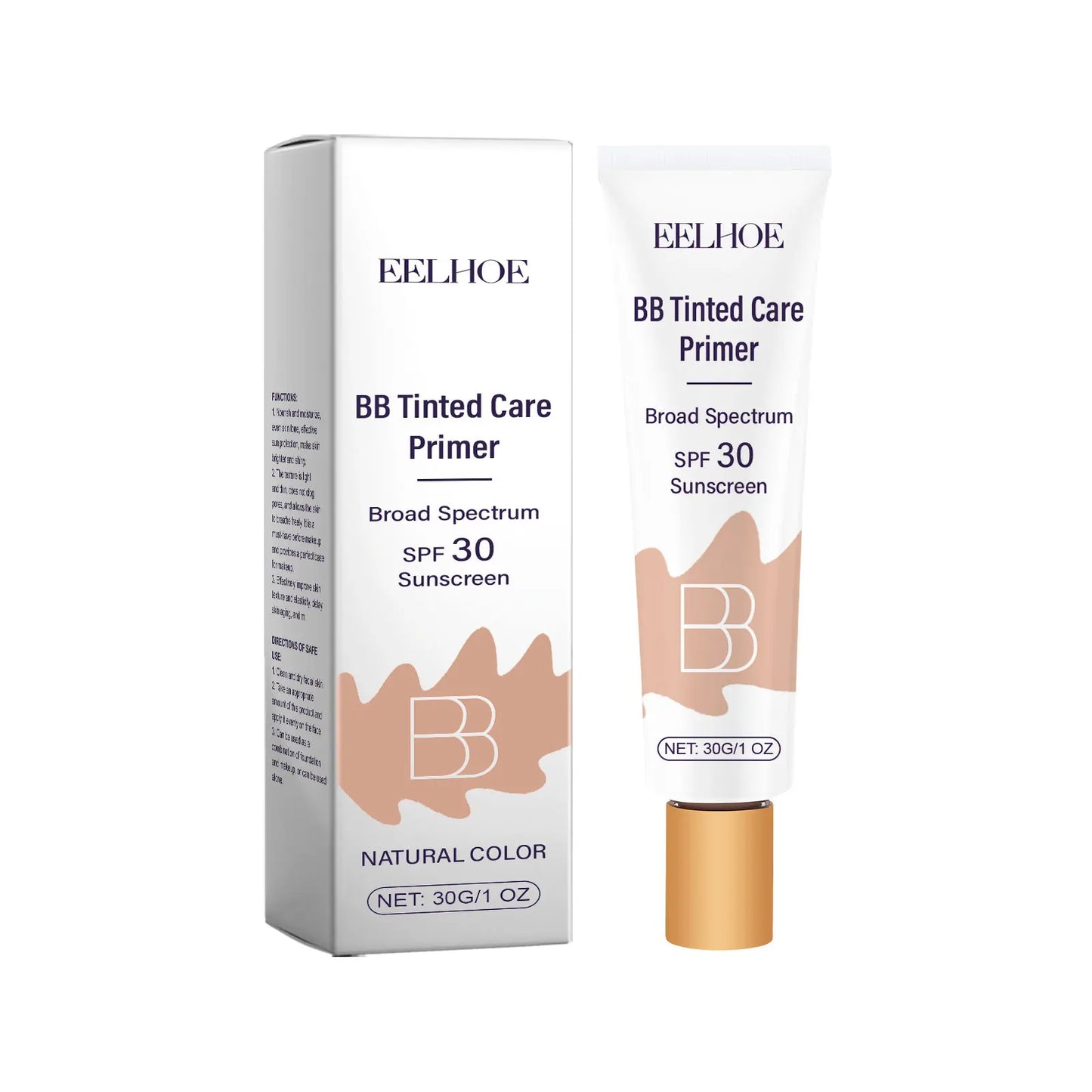 Eelhoe BB Cream SPF 30 – Full Coverage & Niacinamide