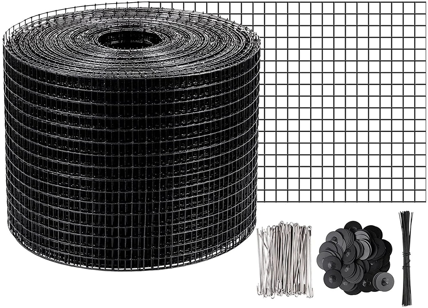 Wire Mesh Solar Panel Livestock Protection Suite Critter Guard Roll Solar Panel Guard W/ Fasteners Tie Wires Removable PV Peaceful Pleasures Health and Wellness