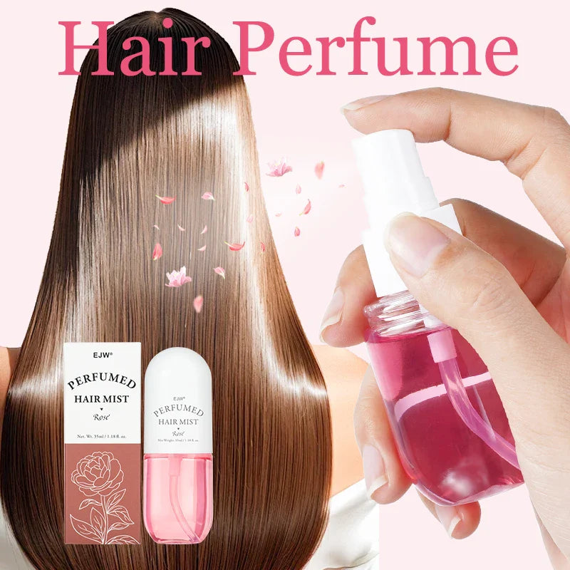 Rose Hair Fragrance Mist – Long-Lasting Floral Hair Perfume Spray