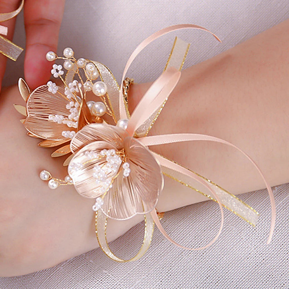 Handmade Wedding Headpieces Pearl Decoration Hair Band for Women Girls Bridal Bridesmaid Wedding Hair Decoration Peaceful Pleasures Health and Wellness Style 3