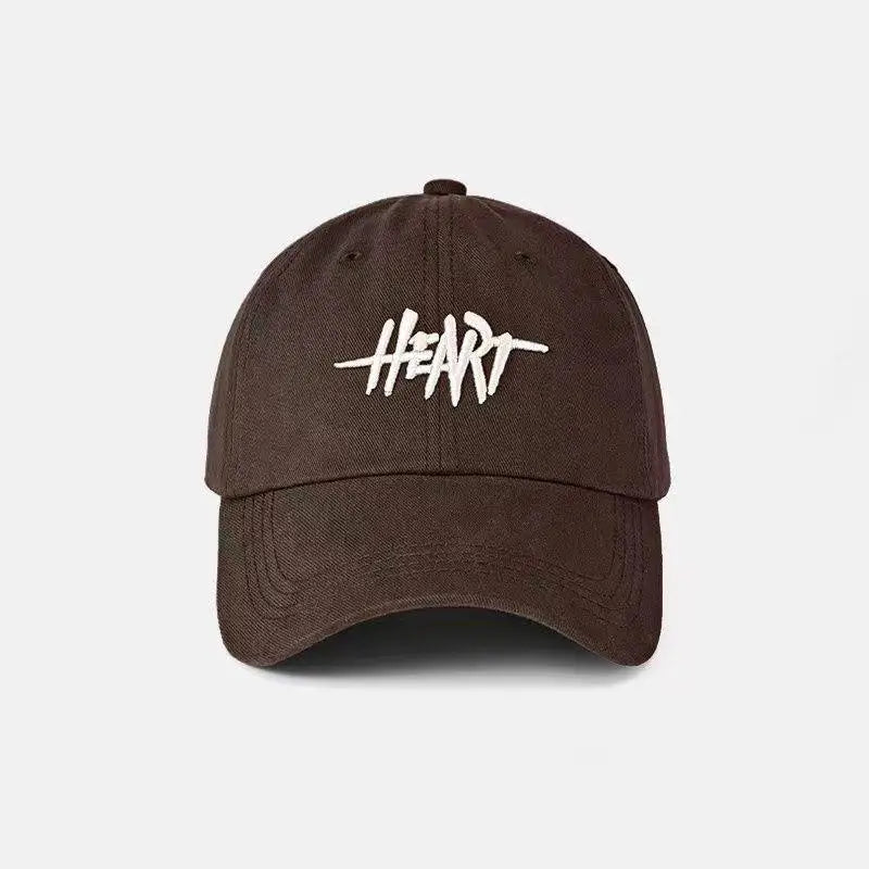 Washed Embroidered Baseball Cap | Unisex Adjustable Sun Hat