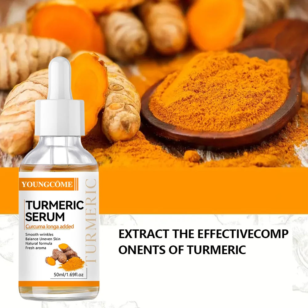 YOUNGCOME Turmeric Facial Essence Serum | Anti-Aging & Moisturizing Facial Essence Serum Peaceful Pleasures Health and Wellness