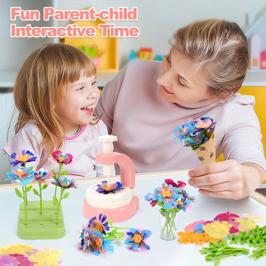 Handmade DIY Simulation Bouquet Embossing Machine Toys Flower Craft Peaceful Pleasures Health and Wellness