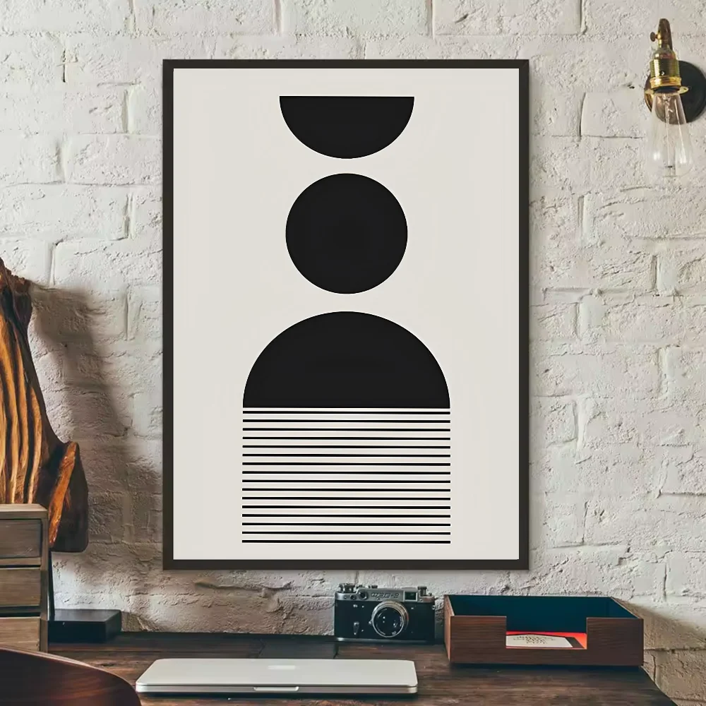 Abstract Bohemian Wall Art Poster | HD Waterproof PVC Decor Wall Art Poster Peaceful Pleasures Health and Wellness