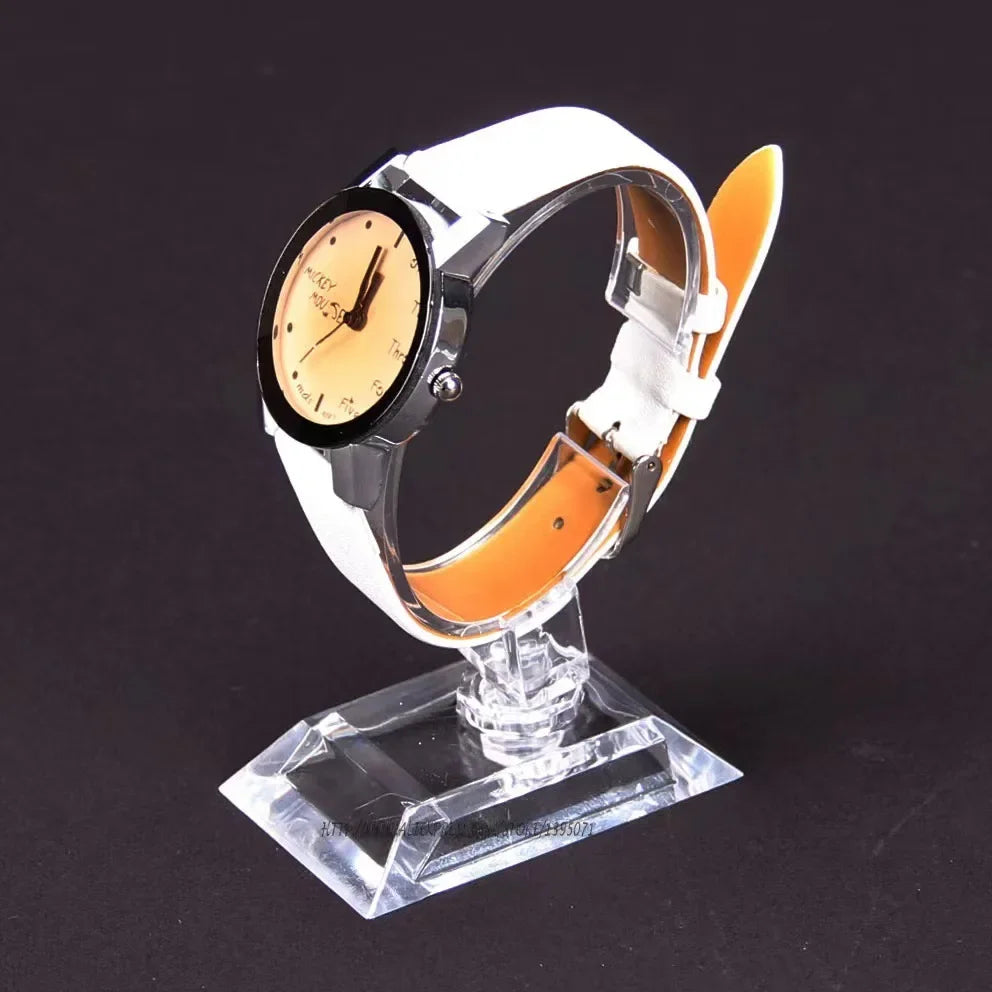 Transparent C-Ring Watch & Bracelet Display Stand Rack