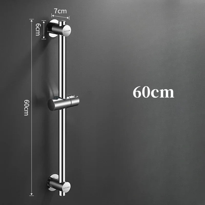 Adjustable Shower Slide Bar | Wall Mounted Hand Shower Rail