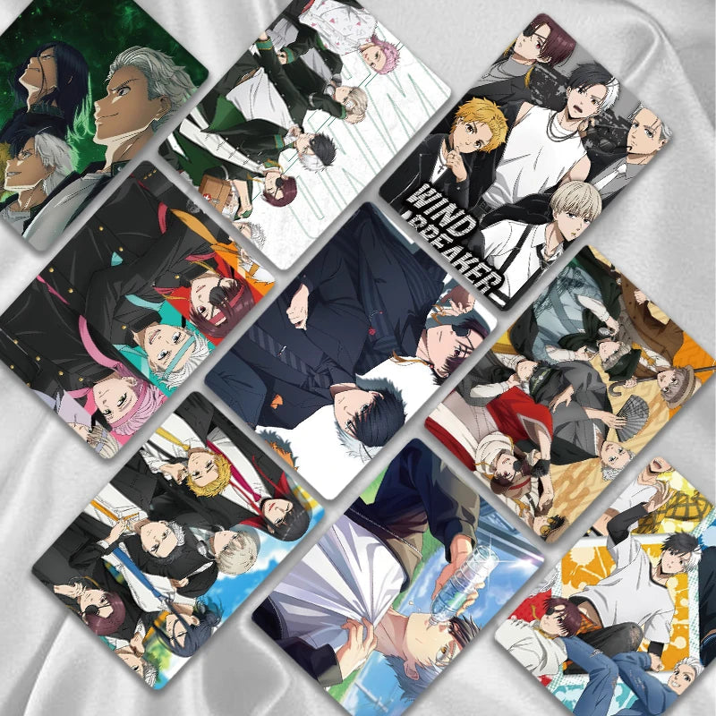 Wind Breaker Lomo Cards Anime Photocards Haruka Sakura Hajime Double