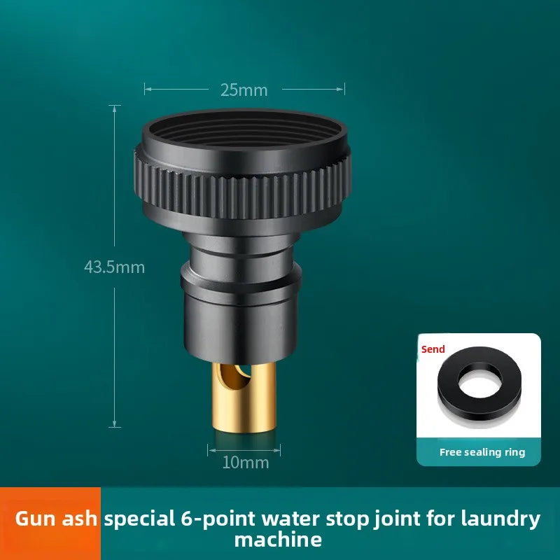 3/4" & 1/2" Thread Faucet Hose Tap Water Quick Connector