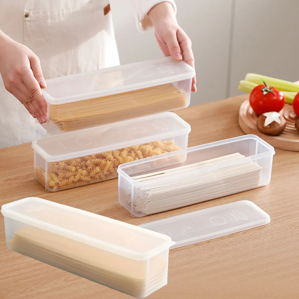 Airtight Pasta Storage Container with Lid | Pantry Organizer