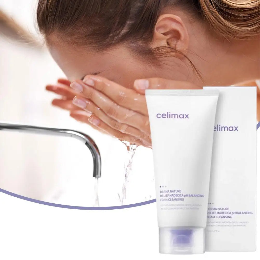 Weak Acid PH Balance Foam Facial Cleanser 150ml - Gentle Hydrating Non Irritating Oil Control Nourishing Skin Barrier Care Face Peaceful Pleasures Health and Wellness