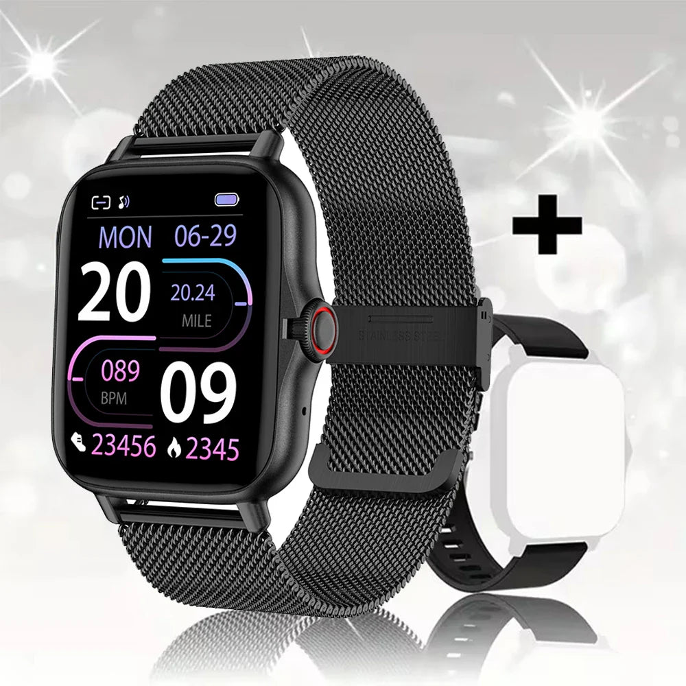 COTAUL Smart Watch 1.44" Bluetooth Call, Heart Rate & SpO2