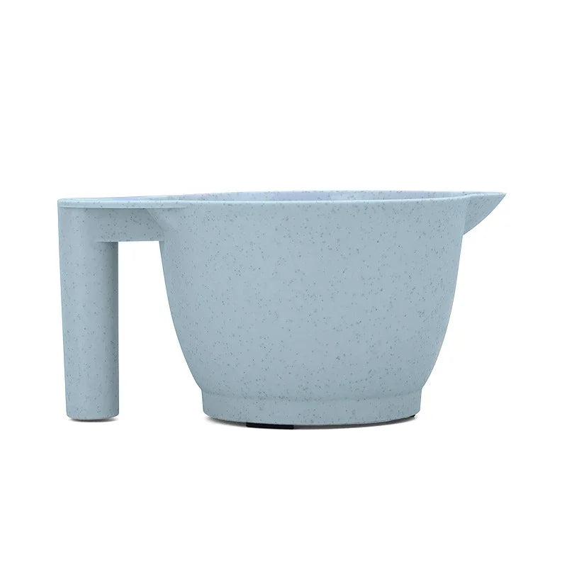 Wheat Straw Hair Dye Mixing Bowl with Handle | Pro Tool
