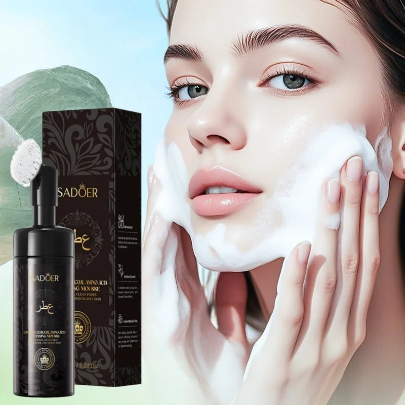 SADOER Bamboo Charcoal Amino Acid Cleansing Mousse 150ml