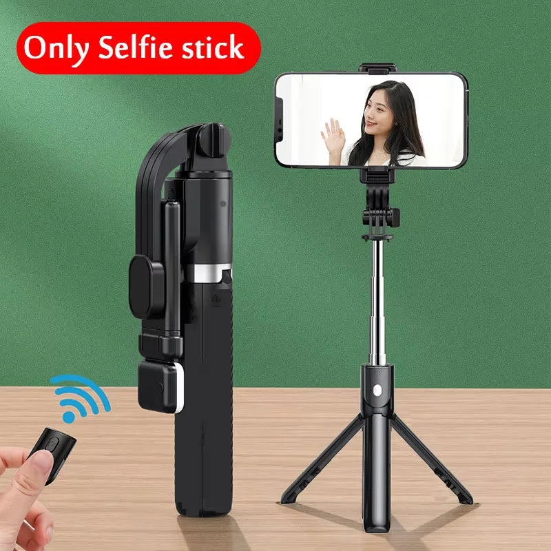Selfie Stick Tripod with Light & Wireless Remote, Portable Bluetooth Retractable 70CM Phone Holder for Travel Vlog. Peaceful Pleasures Health and Wellness Only Selfie Stick