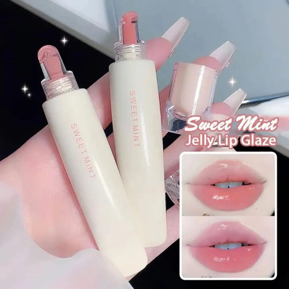 Hydrating Jelly Lip Gloss – Mirror Finish, Tinted & Plumping