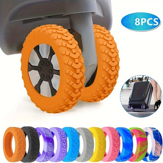 Upgraded Thickened Luggage Wheel Protection Repair Trailer Mute Peaceful Pleasures Health and Wellness