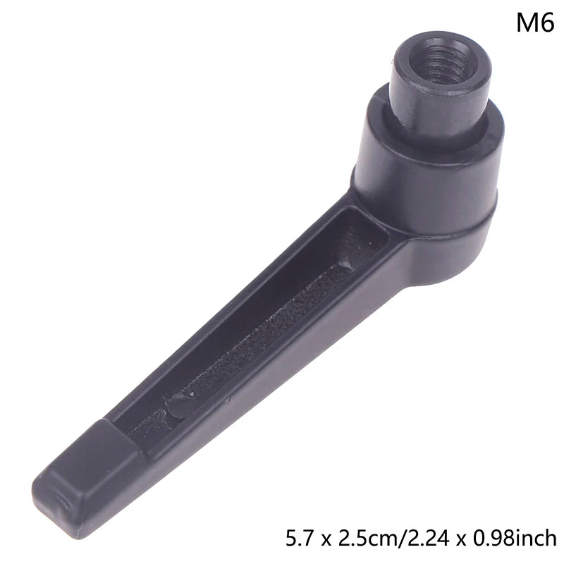 High Quality M4-M12 Adjustable Locking Handle Zinc Alloy Rotating Locking Handle 7-shaped Handle Universal Aluminum Handle Peaceful Pleasures Health and Wellness C-M6