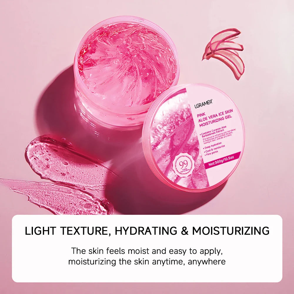 REAROYA Aloe Vera Gel Cream – Acne, Moisturizer & Sun Repair