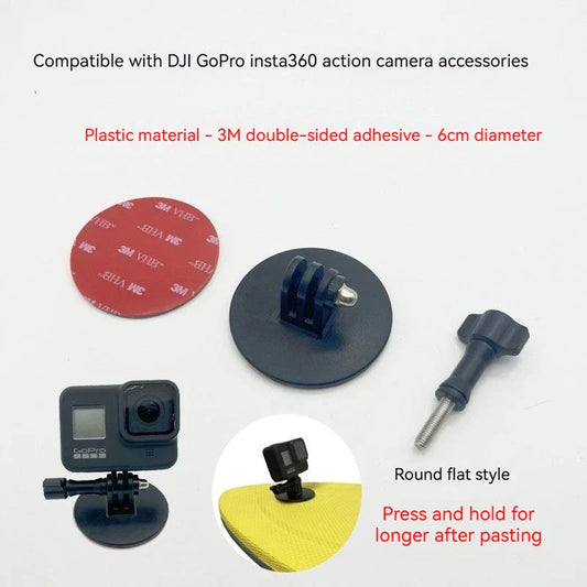 Flexible Adhesive Mount Kit for GoPro, DJI & Insta360 Camera Mount Kit Oasis Select