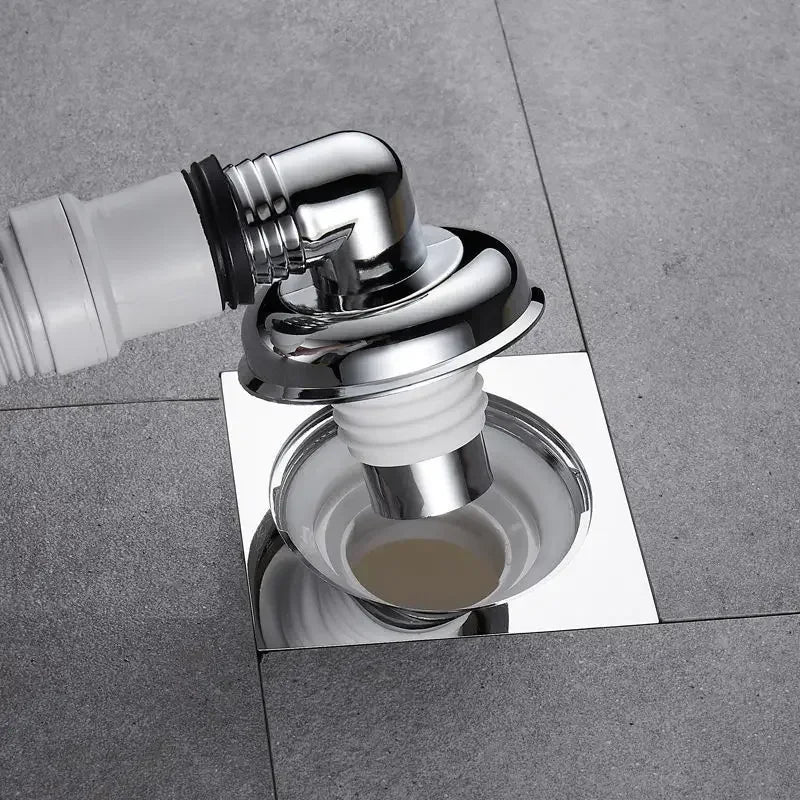 Washing Machine Floor Drain Adapter – Anti-Overflow Elbow Connector