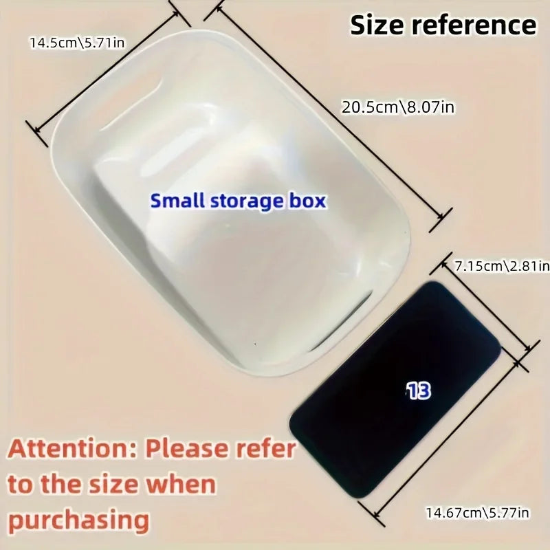 5/10Pcs Kitchen tabletop miscellaneous snacks storage box seasoning storage basket Desktop Cosmetic Plastic Sundries Storage Box Peaceful Pleasures Health and Wellness
