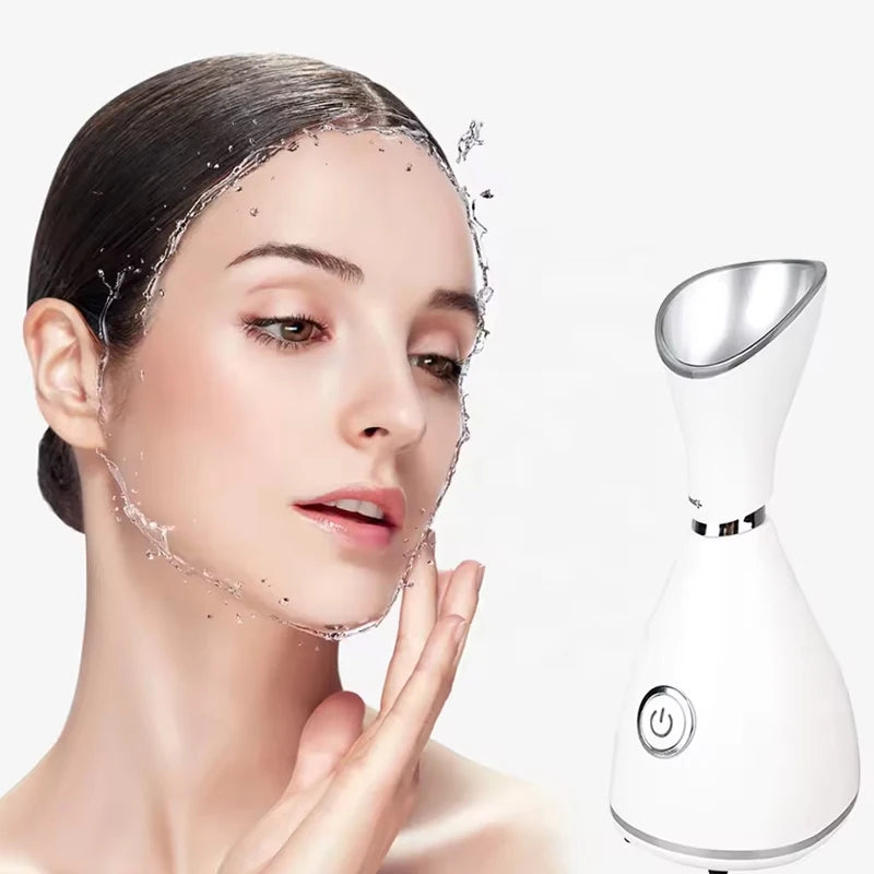 OEM Private Label Electric Deep Cleaning Face Sprayer 2 in 1 Household Nano Ionic Facial Steamer Peaceful Pleasures Health and Wellness