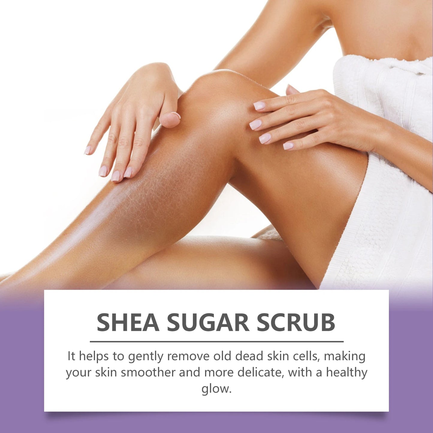 OceAura Lavender Exfoliating Body Scrub | Deep Cleanse 100g