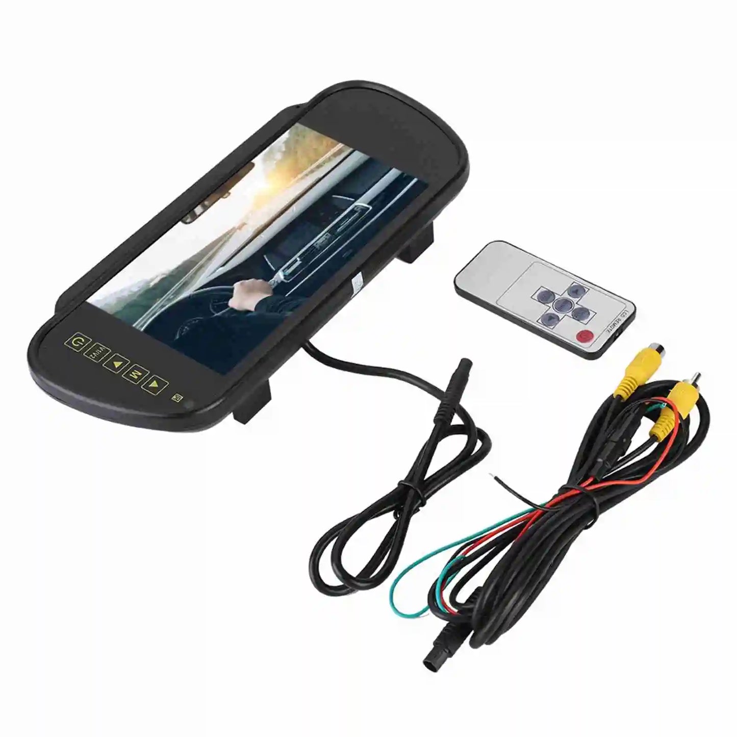 7inches Backup Monitor Rear View Mirror LCD Display Camera