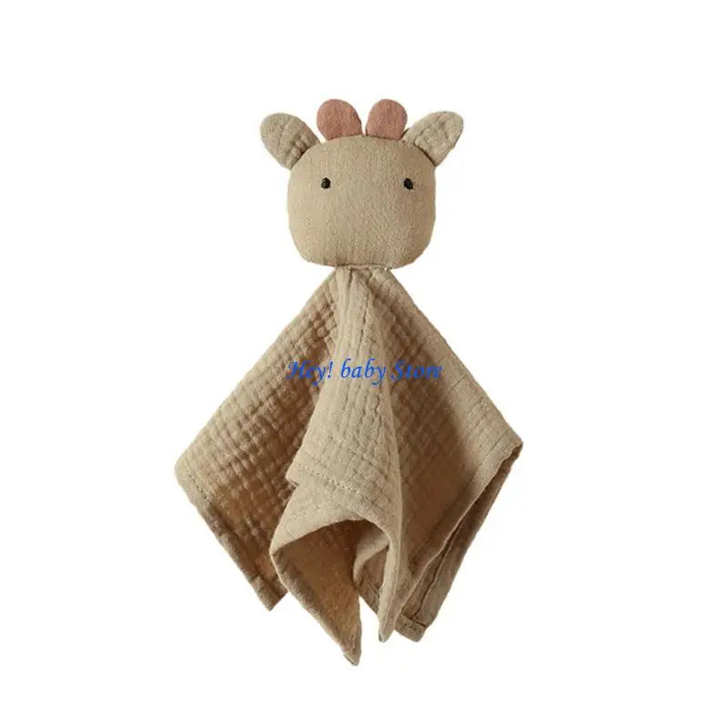 Baby Animal Snuggle Toy – Soft Cotton Soothing Doll for Infants