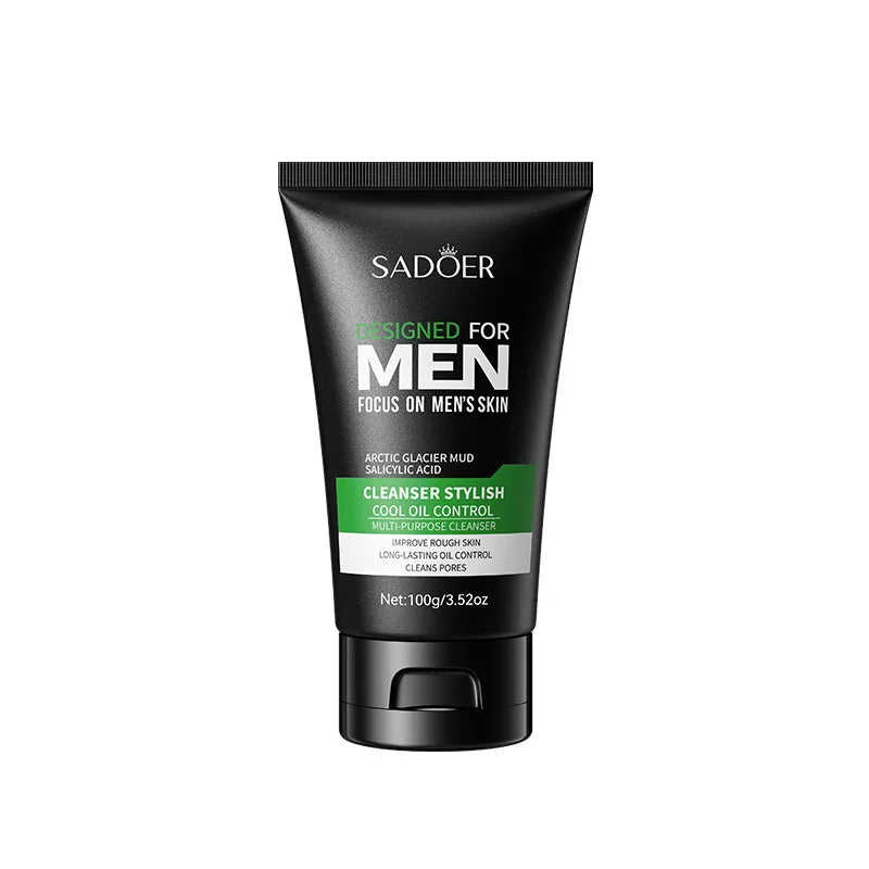 Men's Deep Cleansing Face Wash – Oil Control & Pore Minimizer