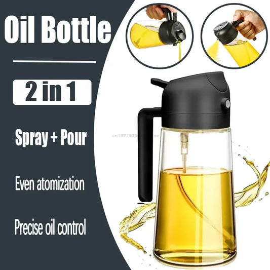 500ml Kitchen Oil Spray Bottle & Olive Oil Dispenser Oil Spray Dispenser Oasis Select