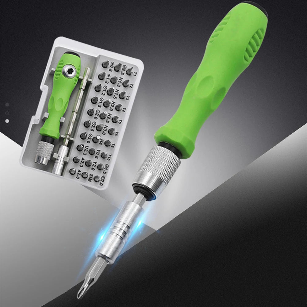 32-in-1 Magnetic Precision Screwdriver Bit Set Peaceful Pleasures Health and Wellness france