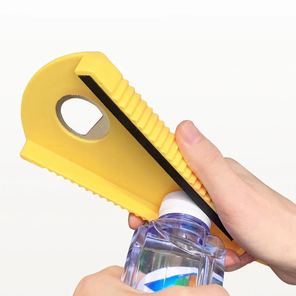 Multi Functional And Labor-Saving Bottle Opener For Household Can Opener Multifunctional Bottle Opener Jar Opener for Beer Coke Peaceful Pleasures Health and Wellness