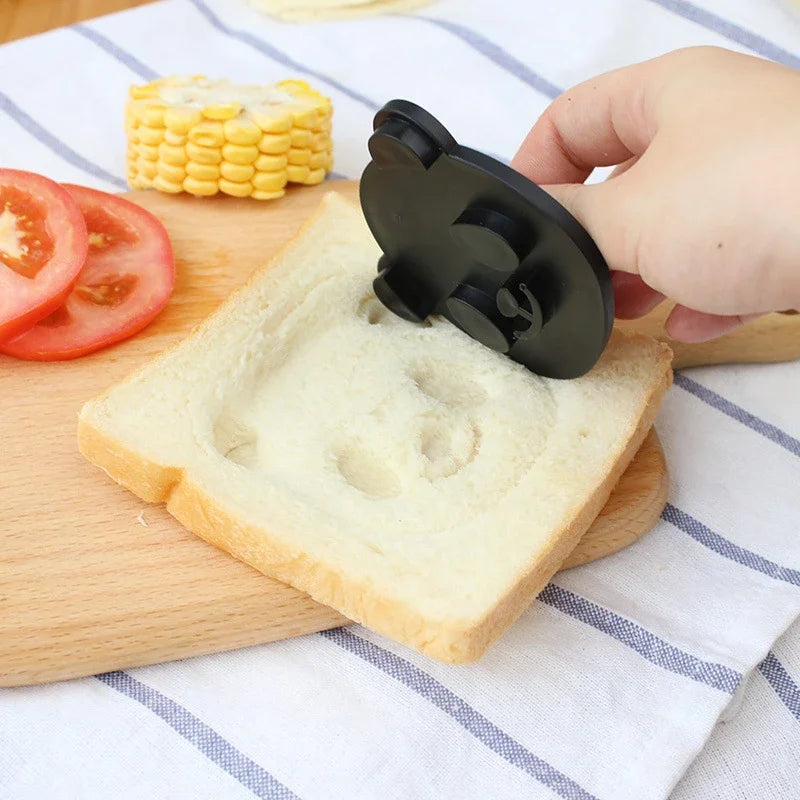 2Pcs/Set Panda Sushi Maker Mould Rice Ball Sushi Mold Nori Cutter Punch DIY Cute Rice Mold for Baby Kid Kitchen Accessories Peaceful Pleasures Health and Wellness