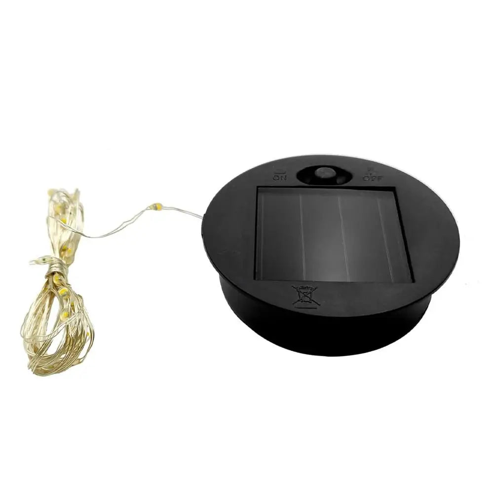 Waterproof Replacement Solar Panel for Outdoor String Lights