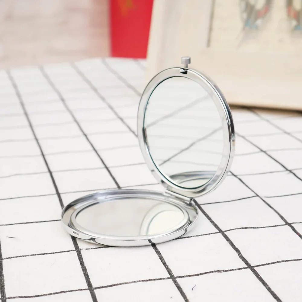 Portable Foldable LED Compact Makeup Mirror with Magnifying