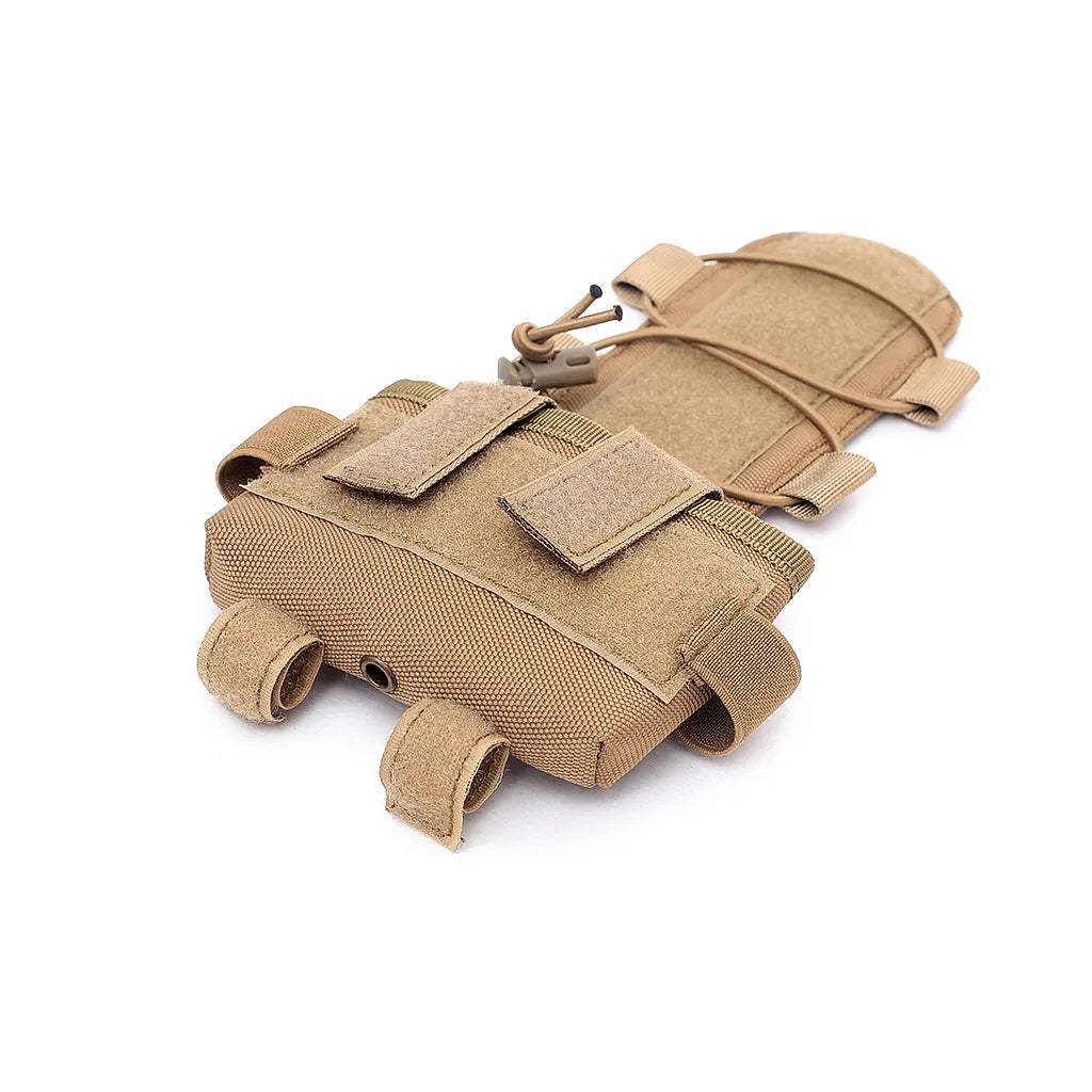 Tactical Helmet Battery Pouch MK2 Battery Pack Accessory Helmet Counterweight Pack Airsoft Hunting FAST Helmet Accessories ﻿ Peaceful Pleasures Health and Wellness