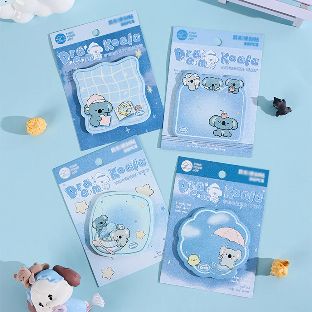 Dream Koala Series Dreamy Alien Convenience Sticker Cute Message