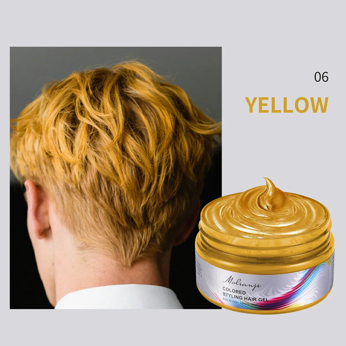 Hair Color Wax – Long-Lasting Styling Dye for Men & Women